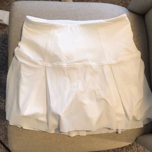 White Lululemon Tennis/Golf Skirt NWOT